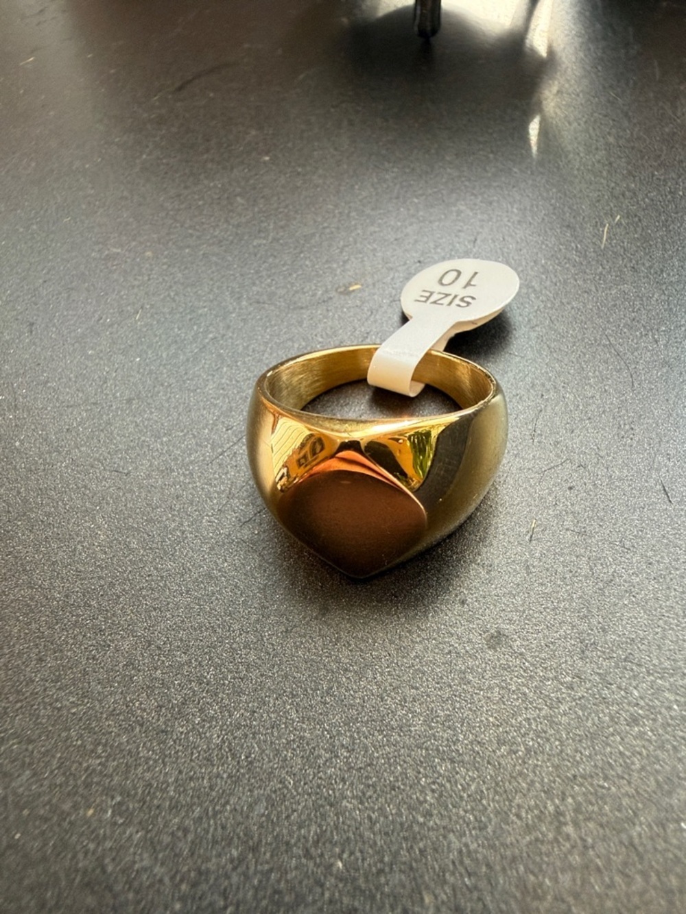 Plunder Gold Tone Ring
